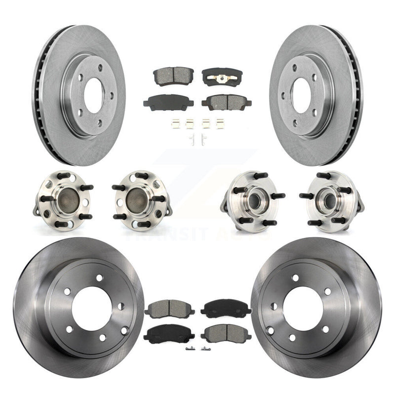Transit Auto KBB-109598 Wheel Bearing and Hub Assembly for 2009 Dodge Caliber - Front and Rear product image
