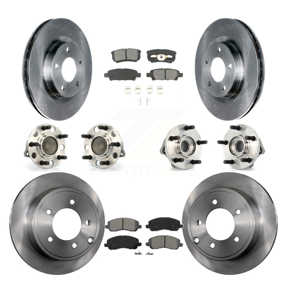 Transit Auto KBB-109599 Wheel Bearing and Hub Assembly for 2007-2011 Chrysler 200, Dodge Avenger, Chrysler Sebring & more - Front and Rear product image