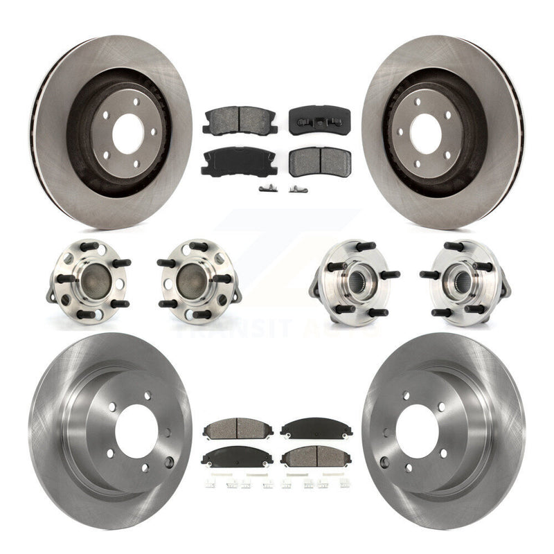 Transit Auto KBB-109601 Wheel Bearing and Hub Assembly for 2009 Dodge Caliber - Front and Rear product image