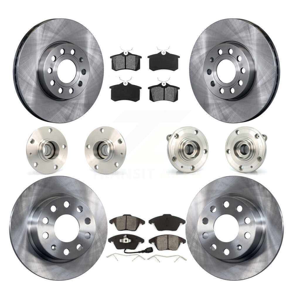 Transit Auto KBB-109607 Wheel Bearing and Hub Assembly for 2013-2014 Volkswagen Beetle - Front and Rear product image