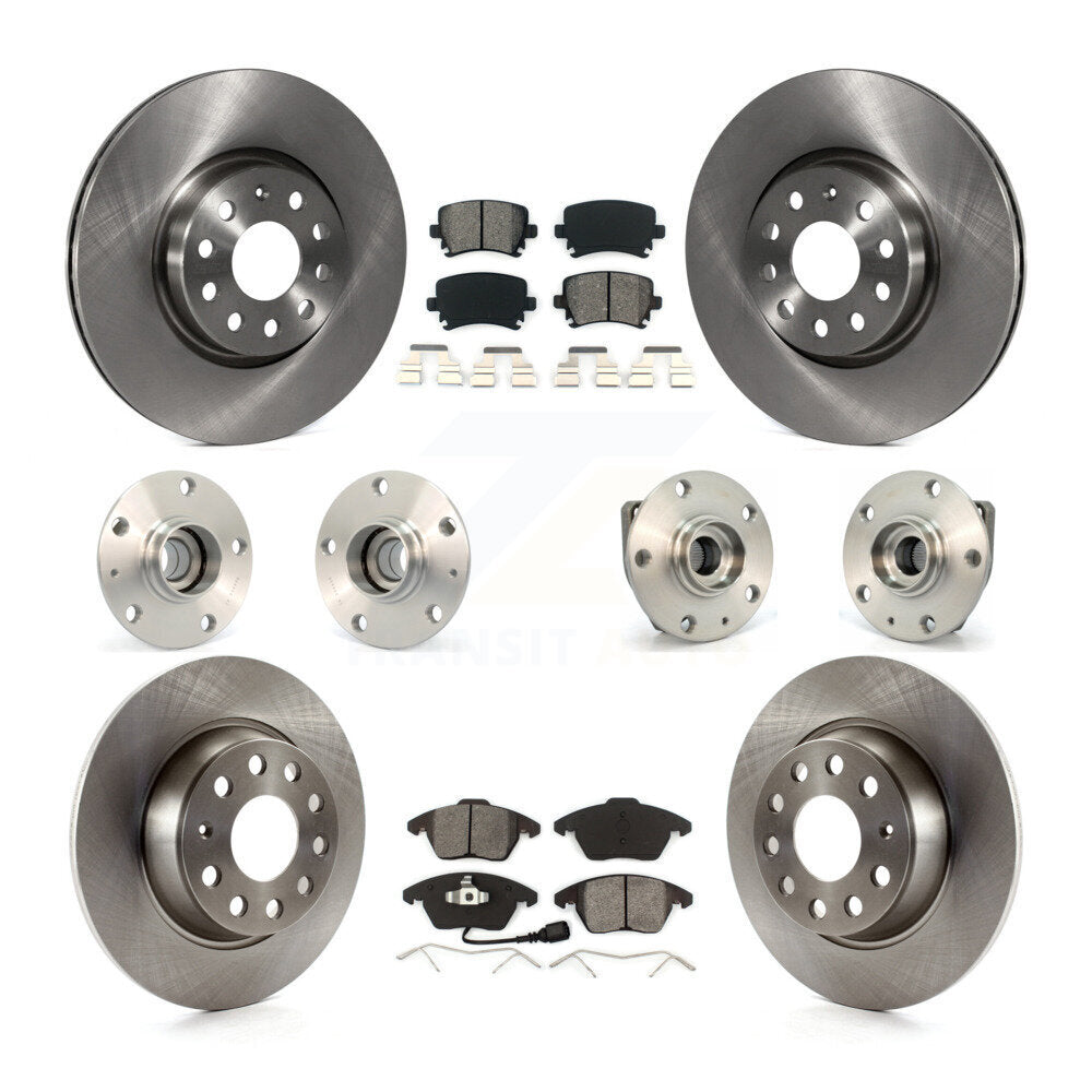 Transit Auto KBB-109611 Wheel Bearing and Hub Assembly for 2006-2008 Volkswagen GTI - Front and Rear product image