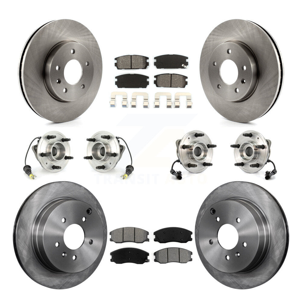 Transit Auto KBB-109628 Wheel Bearing and Hub Assembly for 2007-2015 Chevrolet Captiva Sport, Saturn Vue, Chevrolet Equinox & more - Front and Rear product image