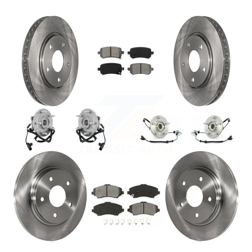 Transit Auto KBB-109629 Wheel Bearing and Hub Assembly for 2008-2011 Volkswagen Routan, Chrysler Town & Country, Dodge Grand Caravan - Front and Rear product image