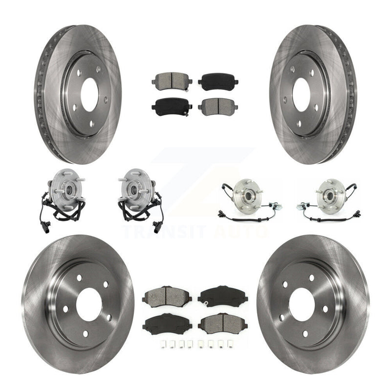 Transit Auto KBB-109629 Wheel Bearing and Hub Assembly for 2008-2011 Volkswagen Routan, Chrysler Town & Country, Dodge Grand Caravan - Front and Rear product image