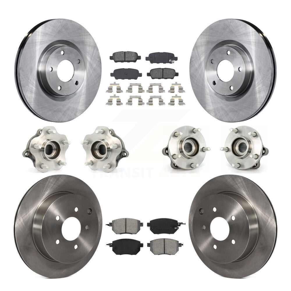 Transit Auto KBB-109632 Wheel Bearing and Hub Assembly for 2003-2004 Nissan Murano - Front and Rear product image