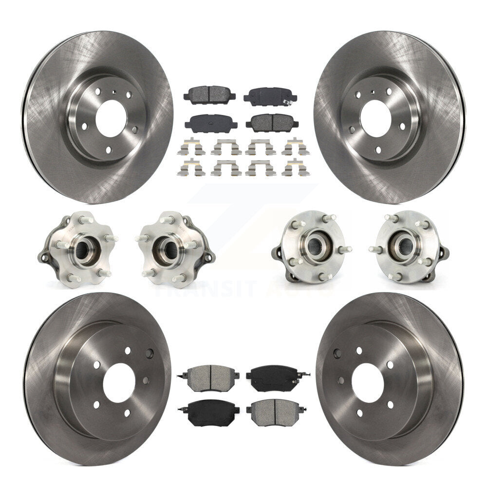 Transit Auto KBB-109633 Wheel Bearing and Hub Assembly for 2005-2007 Nissan Murano - Front and Rear product image