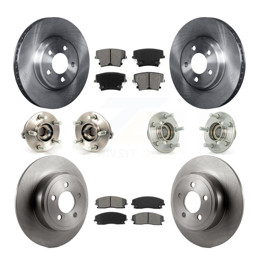 Transit Auto KBB-109634 Wheel Bearing and Hub Assembly for 2009-2014 Chrysler 300, Dodge Charger, Dodge Challenger - Front and Rear product image