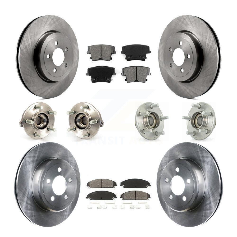 Transit Auto KBB-109635 Wheel Bearing and Hub Assembly for 2009-2014 Chrysler 300, Dodge Challenger, Dodge Charger - Front and Rear product image