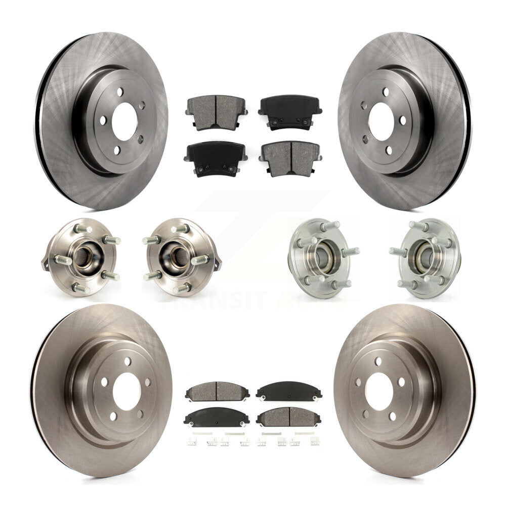 Transit Auto KBB-109636 Wheel Bearing and Hub Assembly for 2010-2011 Dodge Charger - Front and Rear product image