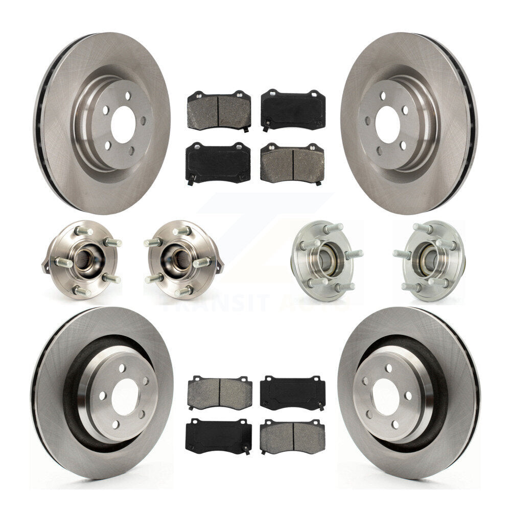 Transit Auto KBB-109637 Wheel Bearing and Hub Assembly for 2008-2014 Chrysler 300, Dodge Challenger, Dodge Charger - Front and Rear product image