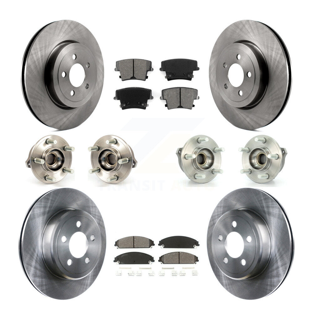 Transit Auto KBB-109639 Wheel Bearing and Hub Assembly for 2009-2014 Dodge Charger, Chrysler 300 - Front and Rear product image