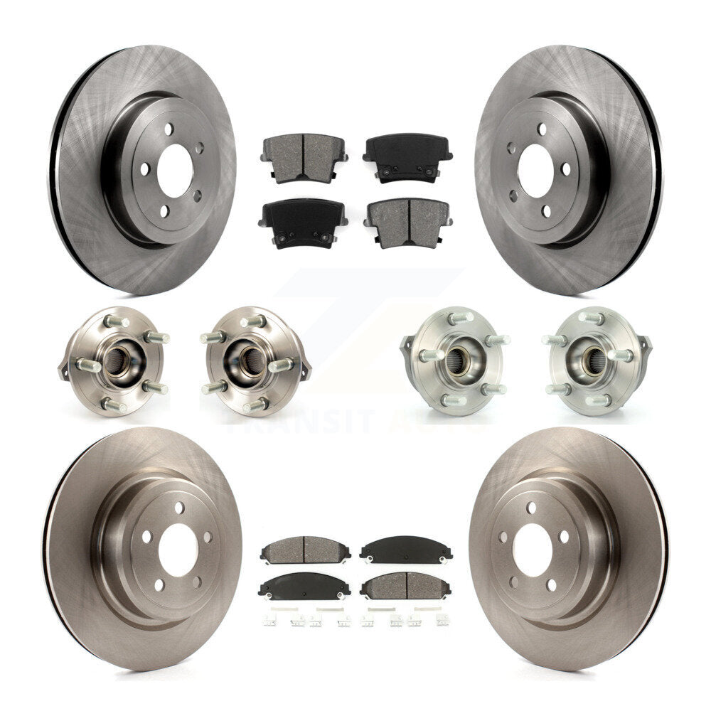 Transit Auto KBB-109640 Wheel Bearing and Hub Assembly for 2010-2013 Dodge Charger - Front and Rear product image