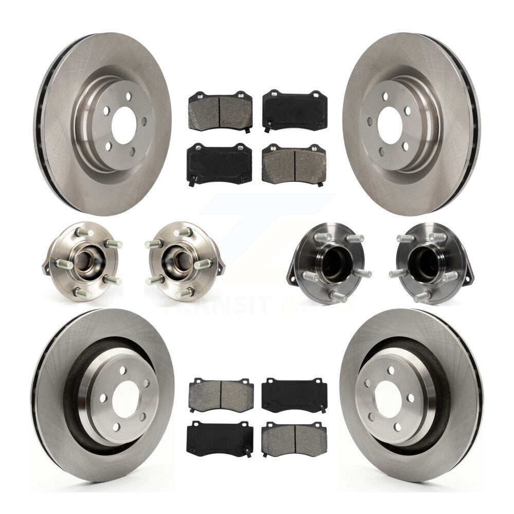 Transit Auto KBB-109644 Wheel Bearing and Hub Assembly for 2012-2014 Chrysler 300, Dodge Challenger, Dodge Charger - Front and Rear product image