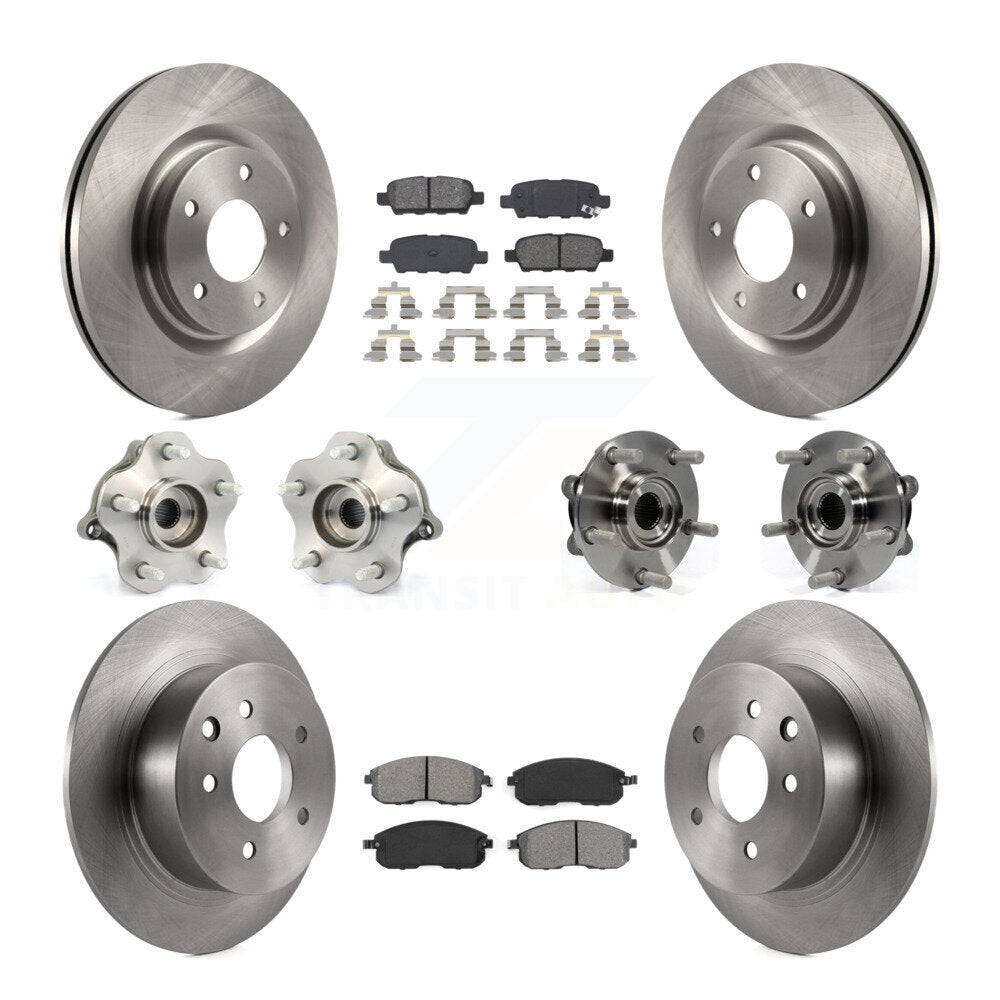 Transit Auto KBB-109654 Wheel Bearing and Hub Assembly for 2011-2014 Nissan Juke - Front and Rear product image