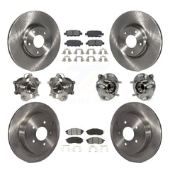 Transit Auto KBB-109660 Wheel Bearing and Hub Assembly for 2015-2017 INFINITI QX70 - Front and Rear product image