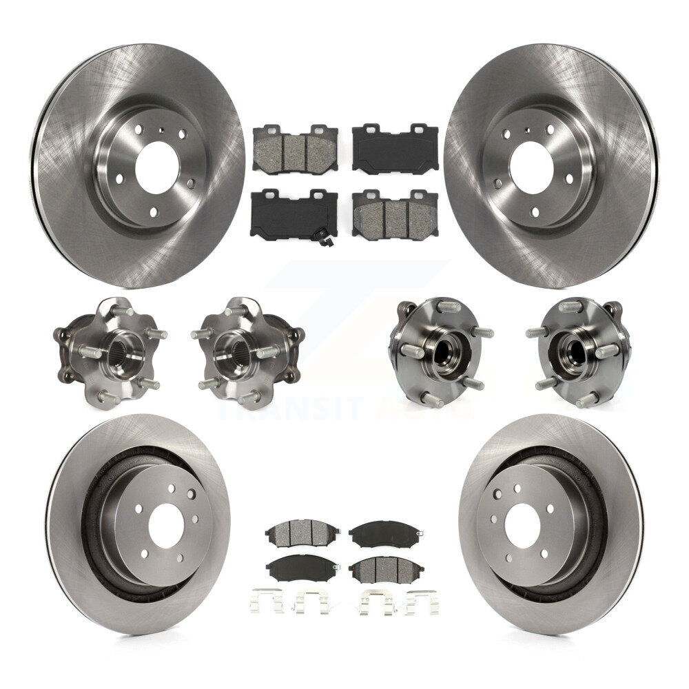 Transit Auto KBB-109662 Wheel Bearing and Hub Assembly for 2009-2020 Nissan 370Z - Front and Rear product image