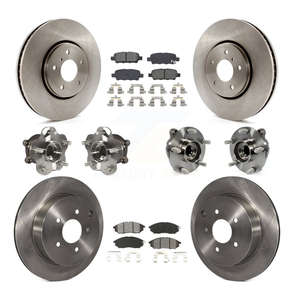 Transit Auto KBB-109663 Wheel Bearing and Hub Assembly for 2009-2013 INFINITI FX37, INFINITI FX35 - Front and Rear product image