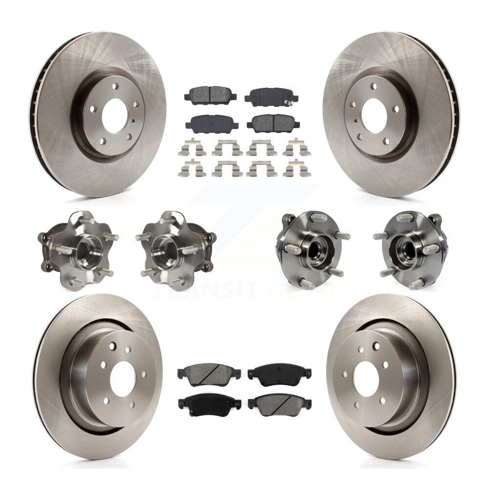 Transit Auto KBB-109664 Wheel Bearing and Hub Assembly for 2007-2015 INFINITI Q60, INFINITI G35 - Front and Rear product image