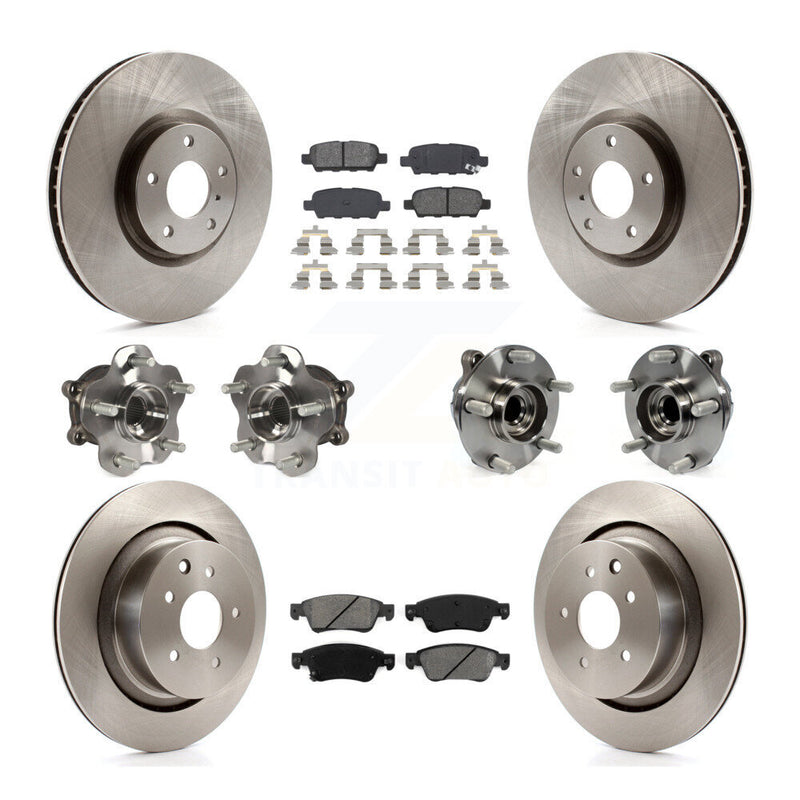 Transit Auto KBB-109664 Wheel Bearing and Hub Assembly for 2007-2015 INFINITI Q60, INFINITI G35 - Front and Rear product image
