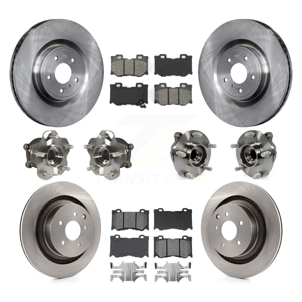 Transit Auto KBB-109666 Wheel Bearing and Hub Assembly for 2009-2013 INFINITI G37 - Front and Rear product image