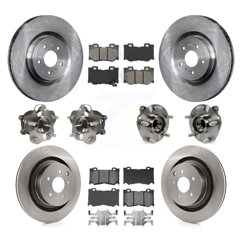 Transit Auto KBB-109666 Wheel Bearing and Hub Assembly for 2009-2013 INFINITI G37 - Front and Rear product image