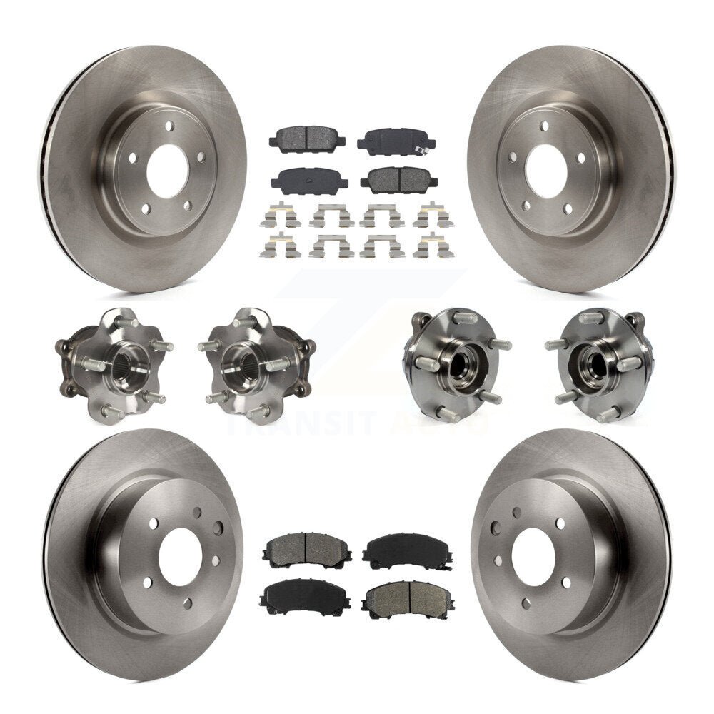 Transit Auto KBB-109669 Wheel Bearing and Hub Assembly for 2016-2017 INFINITI QX50 - Front and Rear product image