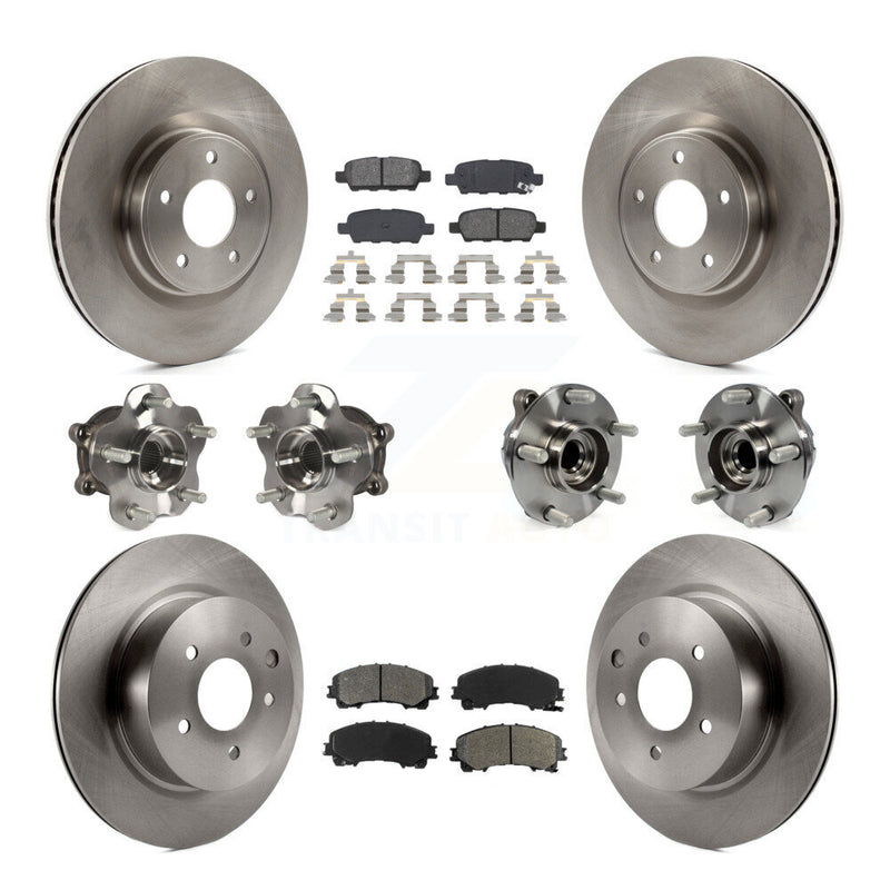 Transit Auto KBB-109669 Wheel Bearing and Hub Assembly for 2016-2017 INFINITI QX50 - Front and Rear product image