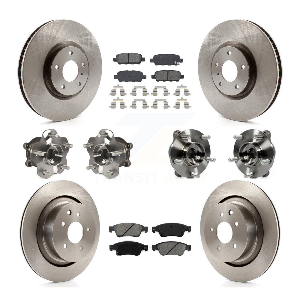 Transit Auto KBB-109673 Wheel Bearing and Hub Assembly for 2007-2015 INFINITI Q60, INFINITI G35 - Front and Rear product image