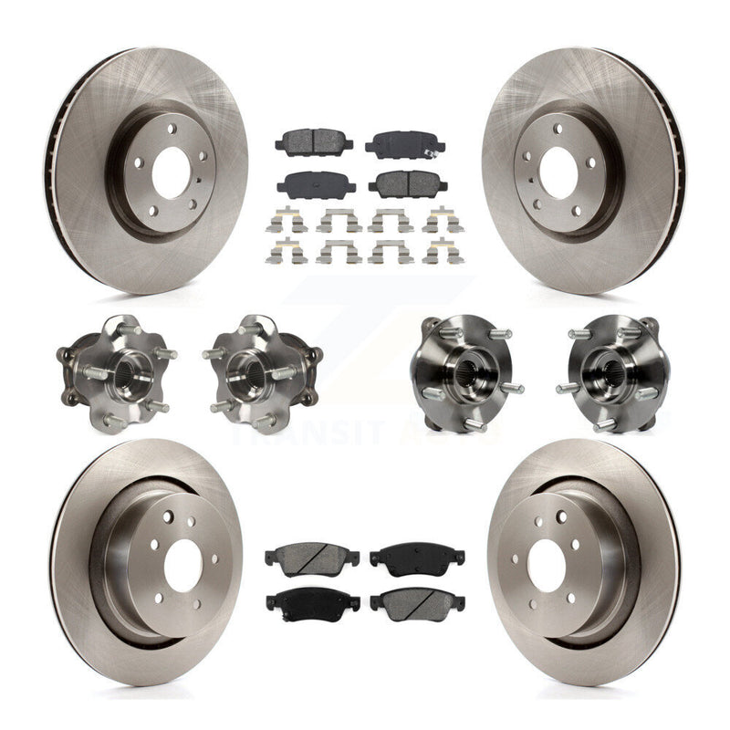 Transit Auto KBB-109673 Wheel Bearing and Hub Assembly for 2007-2015 INFINITI Q60, INFINITI G35 - Front and Rear product image
