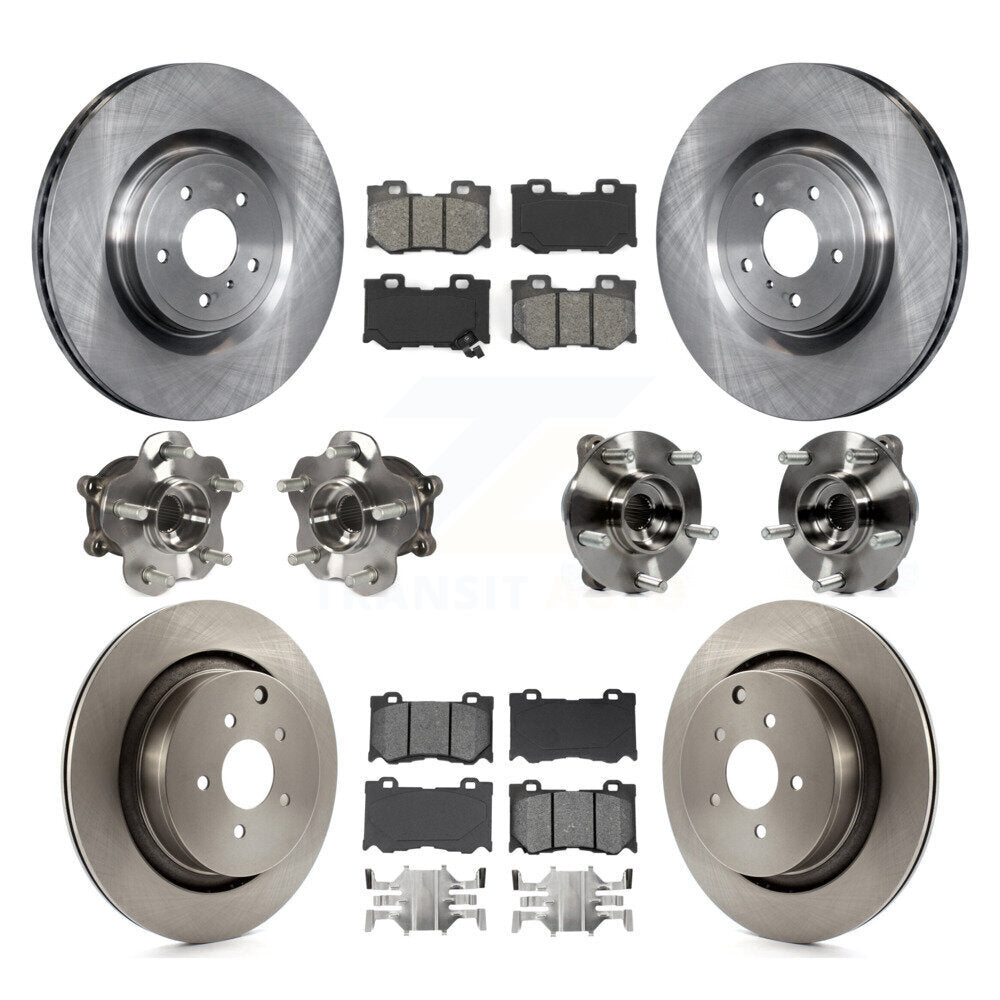 Transit Auto KBB-109675 Wheel Bearing and Hub Assembly for 2009-2013 INFINITI FX50 - Front and Rear product image