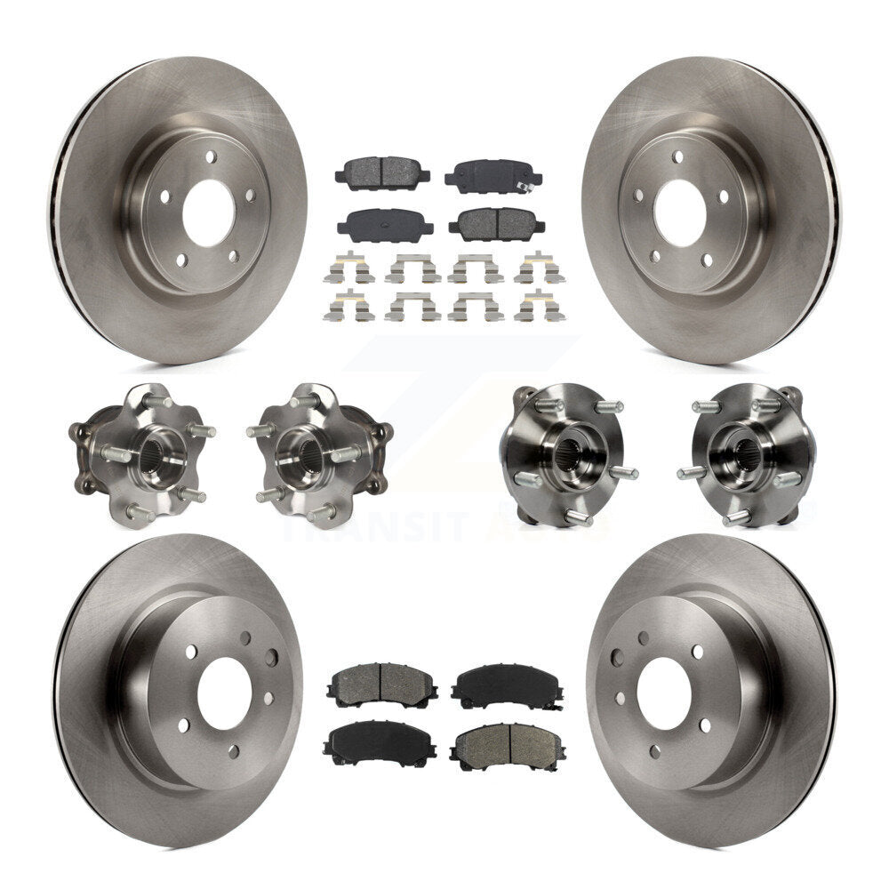 Transit Auto KBB-109677 Wheel Bearing and Hub Assembly for 2016-2017 INFINITI QX50 - Front and Rear product image