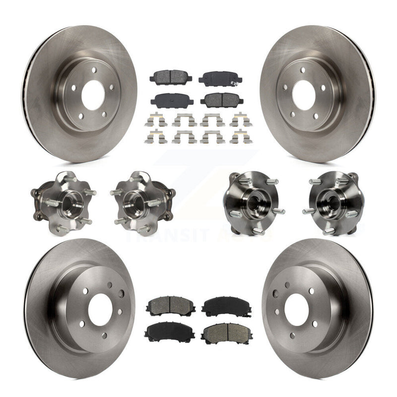 Transit Auto KBB-109677 Wheel Bearing and Hub Assembly for 2016-2017 INFINITI QX50 - Front and Rear product image