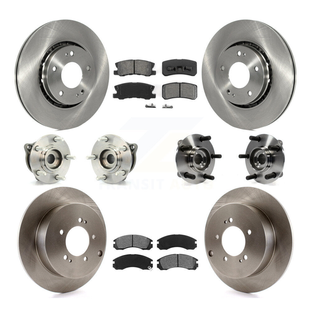 Transit Auto KBB-109678 Wheel Bearing and Hub Assembly for 2010-2011 Mitsubishi Lancer - Front and Rear product image