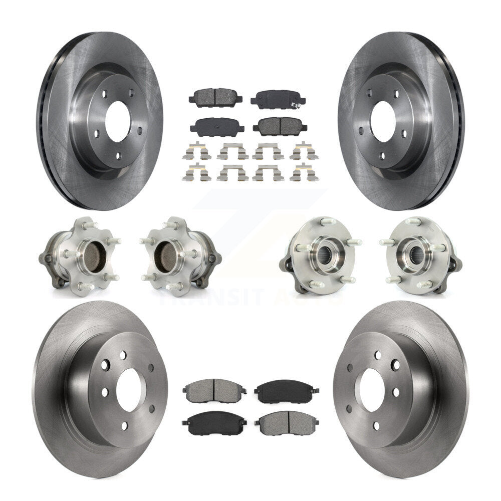 Transit Auto KBB-109681 Wheel Bearing and Hub Assembly for 2007-2013 Nissan Altima - Front and Rear product image