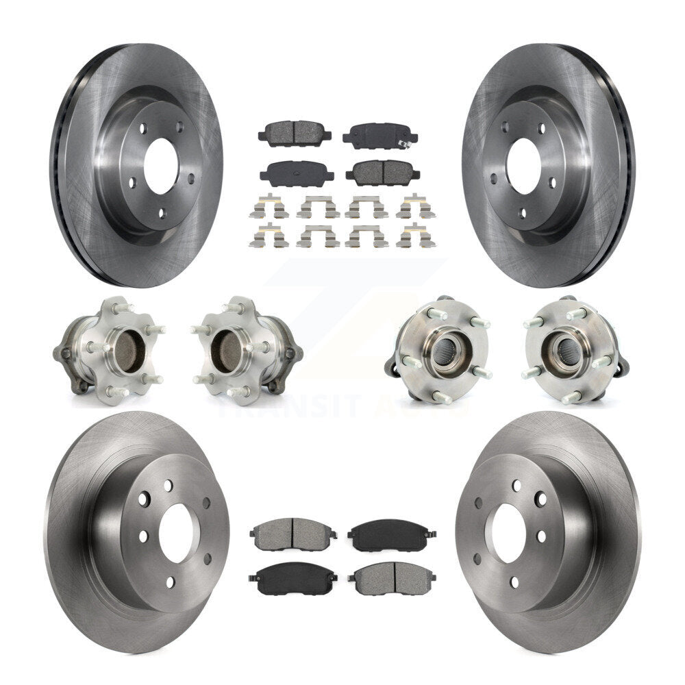Transit Auto KBB-109683 Wheel Bearing and Hub Assembly for 2007-2013 Nissan Altima - Front and Rear product image