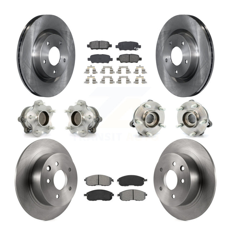 Transit Auto KBB-109683 Wheel Bearing and Hub Assembly for 2007-2013 Nissan Altima - Front and Rear product image