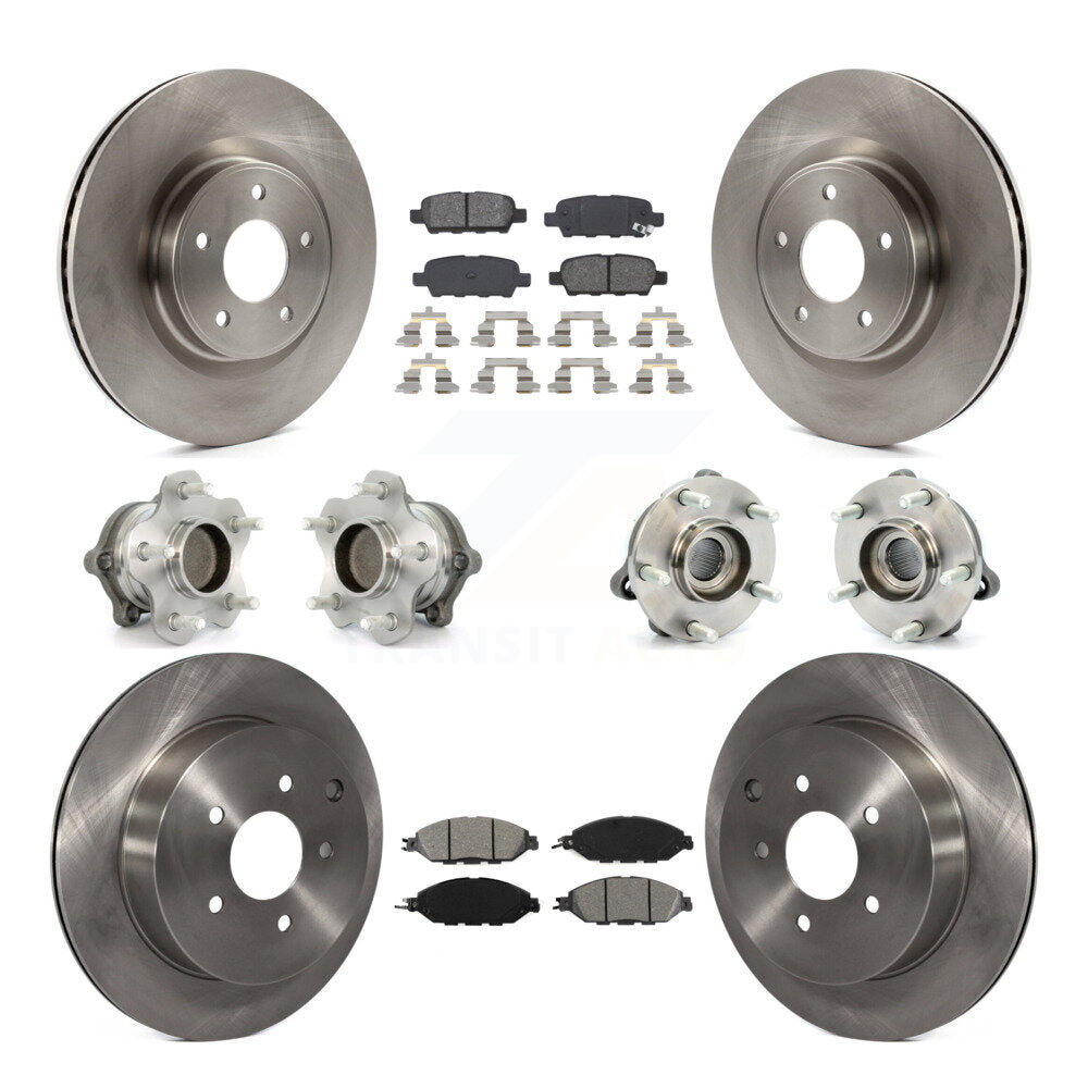 Transit Auto KBB-109686 Wheel Bearing and Hub Assembly for 2013-2020 Nissan Murano, INFINITI QX60, INFINITI JX35 & more - Front and Rear product image