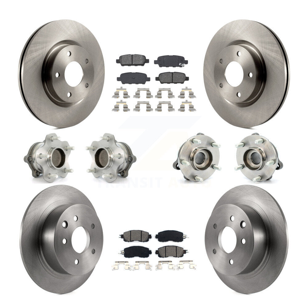 Transit Auto KBB-109687 Wheel Bearing and Hub Assembly for 2013-2018 Nissan Altima - Front and Rear product image