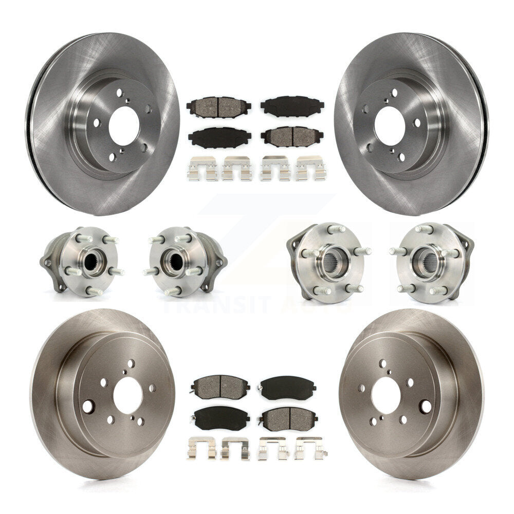 Transit Auto KBB-109690 Wheel Bearing and Hub Assembly for 2011 Subaru Impreza - Front and Rear product image