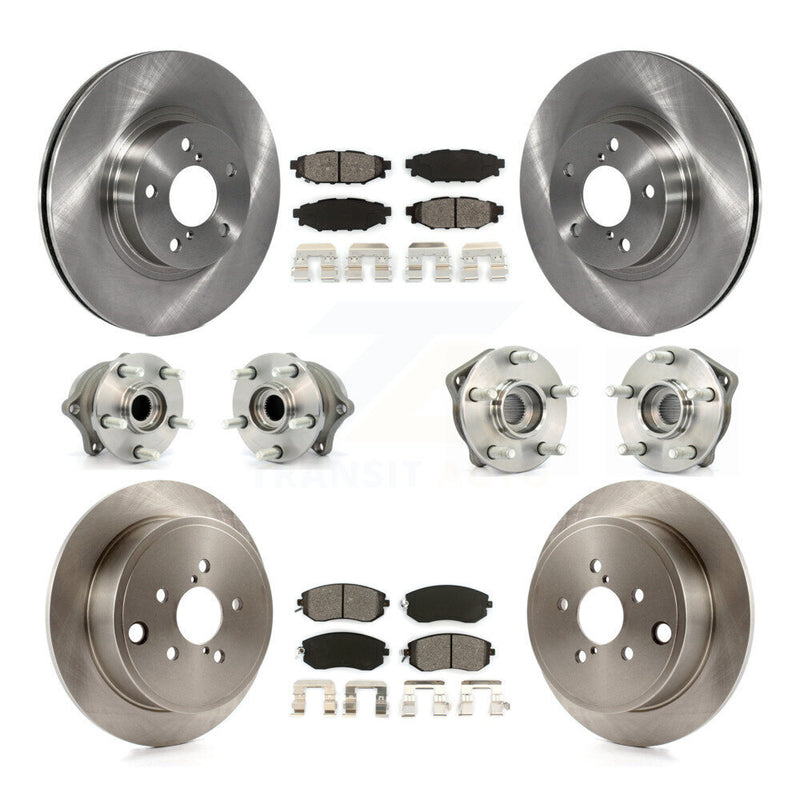 Transit Auto KBB-109690 Wheel Bearing and Hub Assembly for 2011 Subaru Impreza - Front and Rear product image