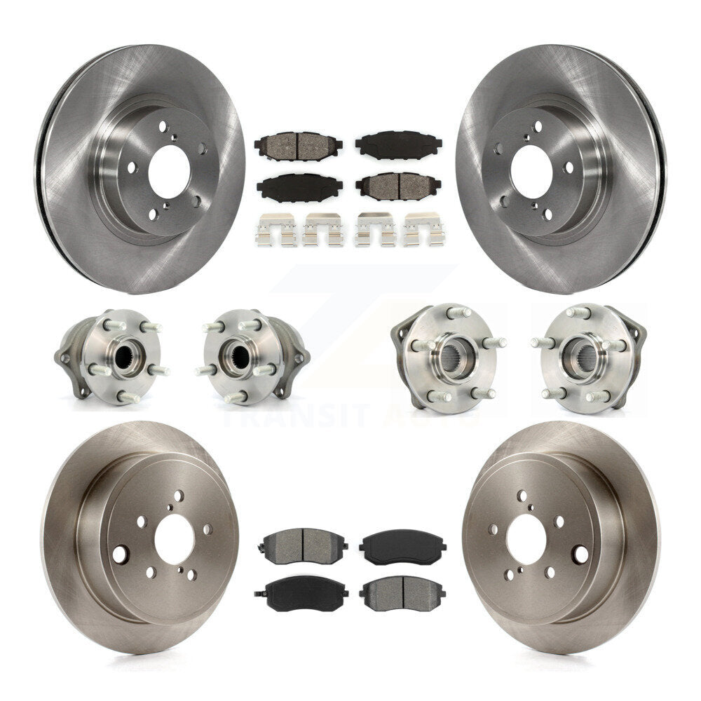 Transit Auto KBB-109691 Wheel Bearing and Hub Assembly for 2008-2010 Subaru Impreza - Front and Rear product image