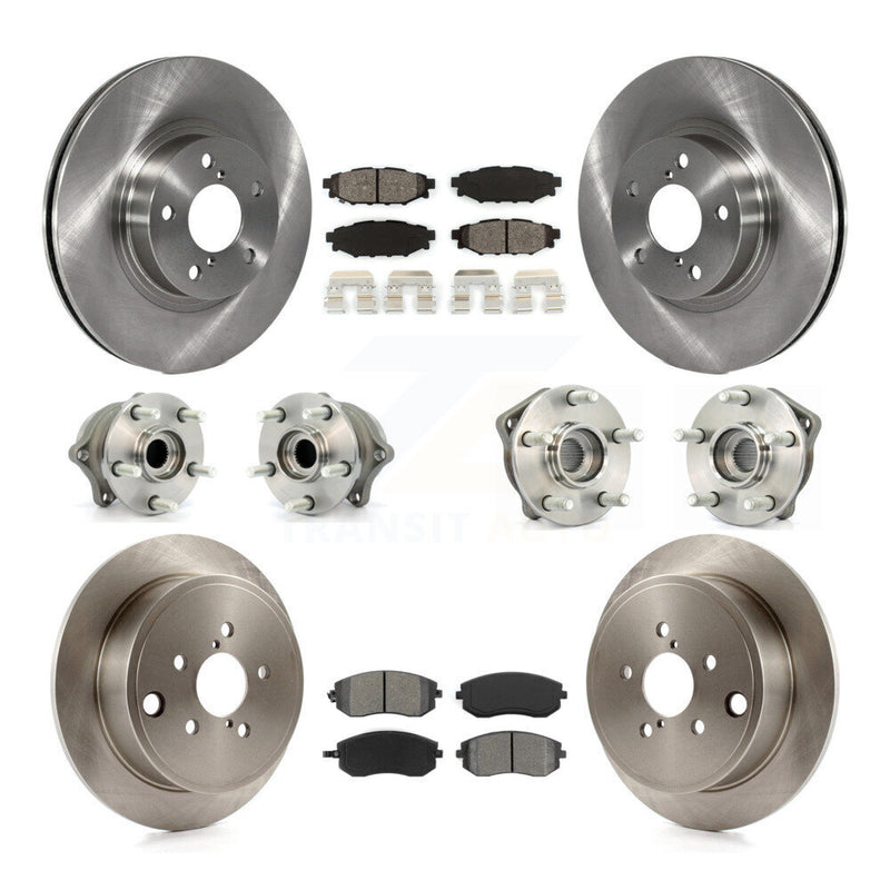 Transit Auto KBB-109691 Wheel Bearing and Hub Assembly for 2008-2010 Subaru Impreza - Front and Rear product image
