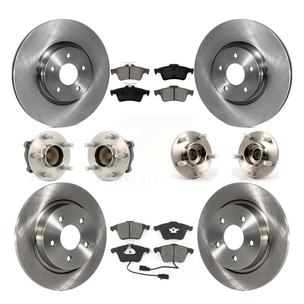Transit Auto KBB-109702 Wheel Bearing and Hub Assembly for 2004-2013 Volvo S40, Volvo V50, Volvo C70 - Front and Rear product image