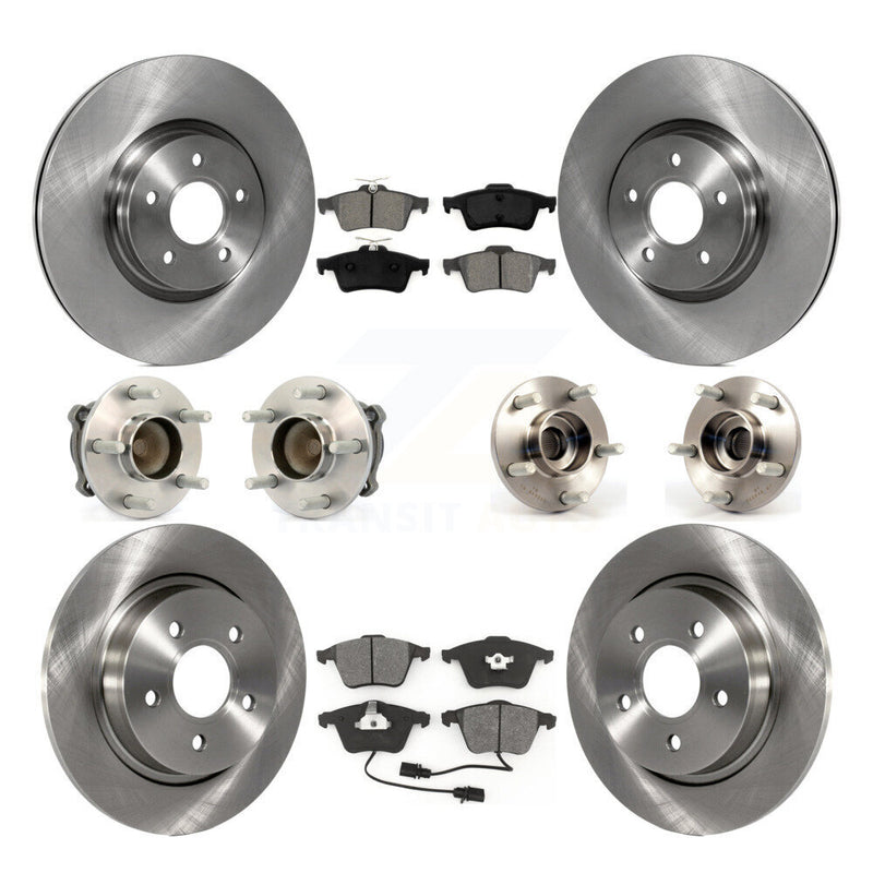 Transit Auto KBB-109702 Wheel Bearing and Hub Assembly for 2004-2013 Volvo S40, Volvo V50, Volvo C70 - Front and Rear product image