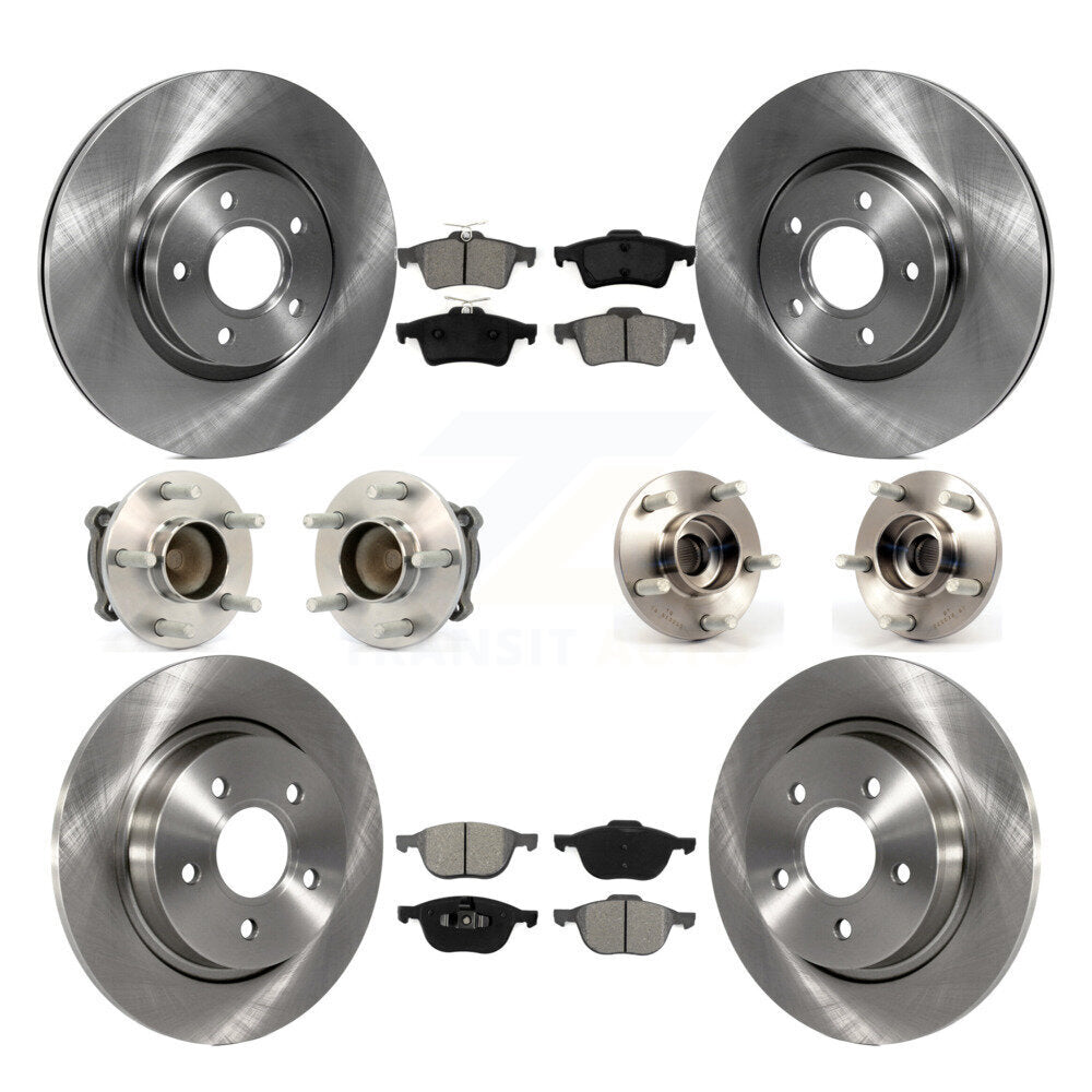 Transit Auto KBB-109703 Wheel Bearing and Hub Assembly for 2004-2013 Volvo S40, Volvo V50, Volvo C30 & more - Front and Rear product image