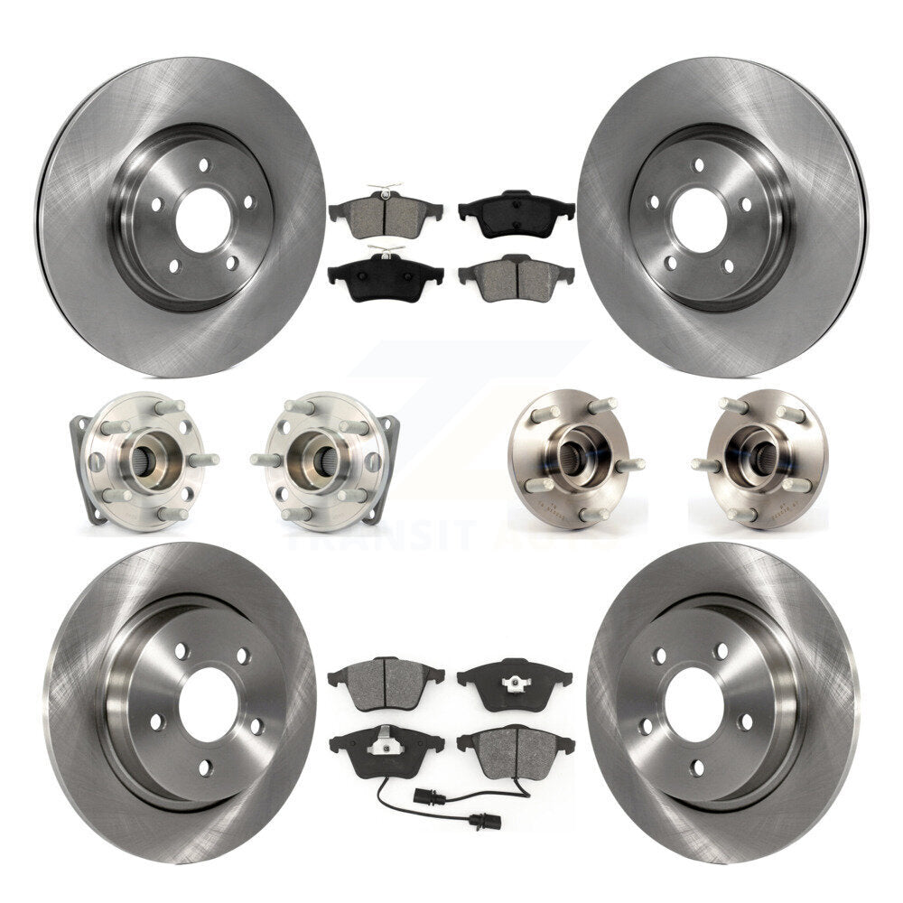 Transit Auto KBB-109704 Wheel Bearing and Hub Assembly for 2005-2010 Volvo S40, Volvo V50 - Front and Rear product image