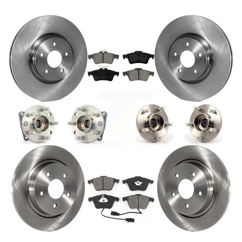Transit Auto KBB-109704 Wheel Bearing and Hub Assembly for 2005-2010 Volvo S40, Volvo V50 - Front and Rear product image