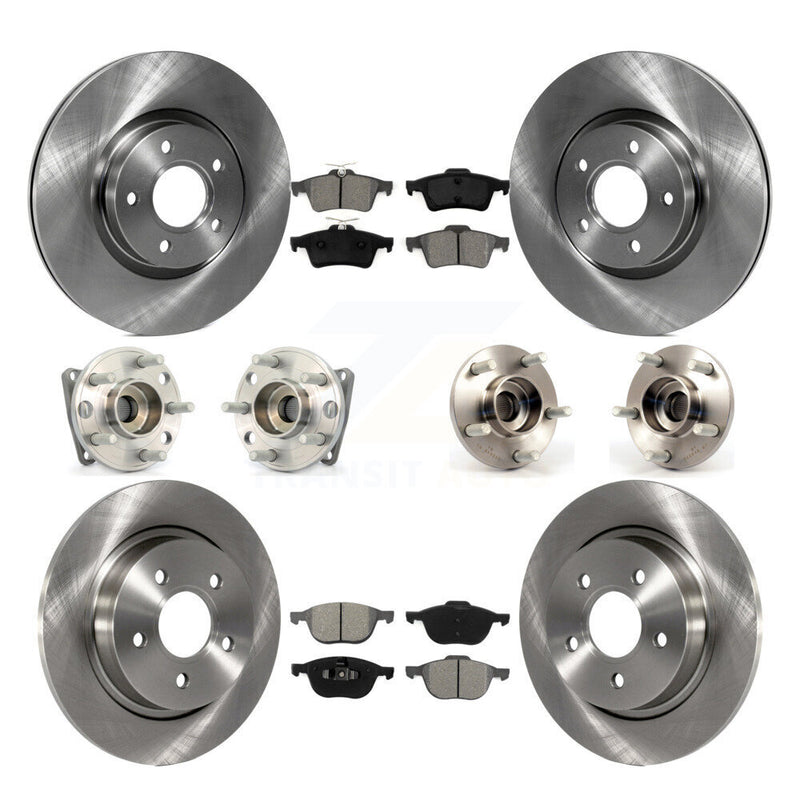 Transit Auto KBB-109705 Wheel Bearing and Hub Assembly for 2005-2010 Volvo S40, Volvo V50 - Front and Rear product image