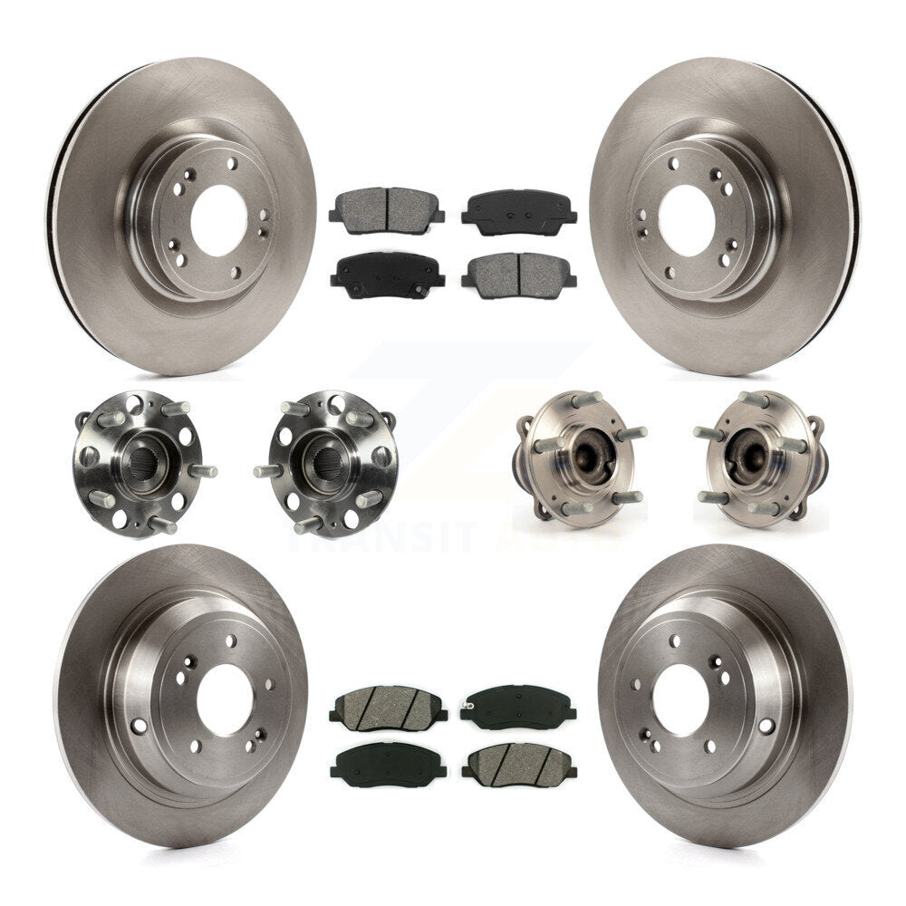 Transit Auto KBB-109708 Wheel Bearing and Hub Assembly for 2009-2010 Hyundai Genesis - Front and Rear product image