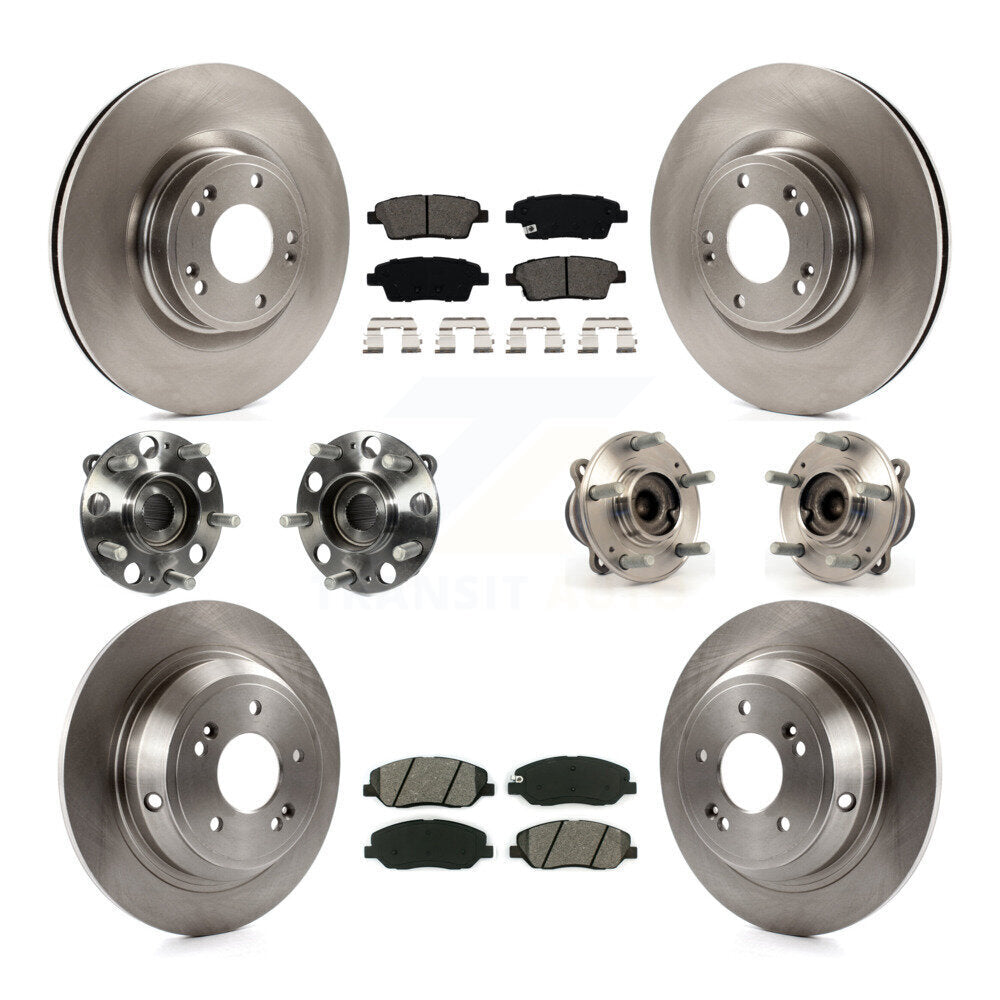 Transit Auto KBB-109709 Wheel Bearing and Hub Assembly for 2010-2011 Hyundai Genesis - Front and Rear product image